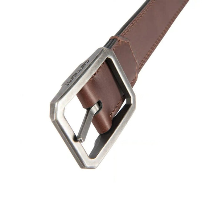 Carhartt Leather Reversible Center Bar Buckle Belt A0006222
