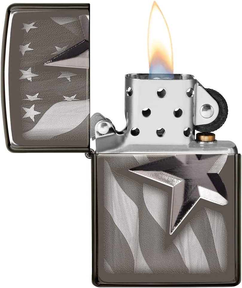 Zippo Retro Star Design Lighter -  49350