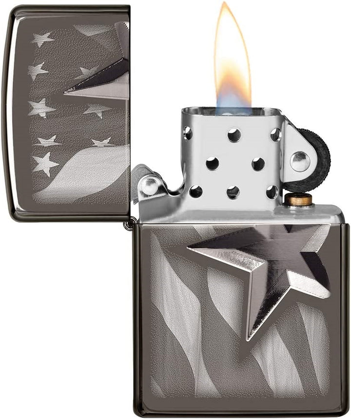 Zippo Retro Star Design Lighter -  49350