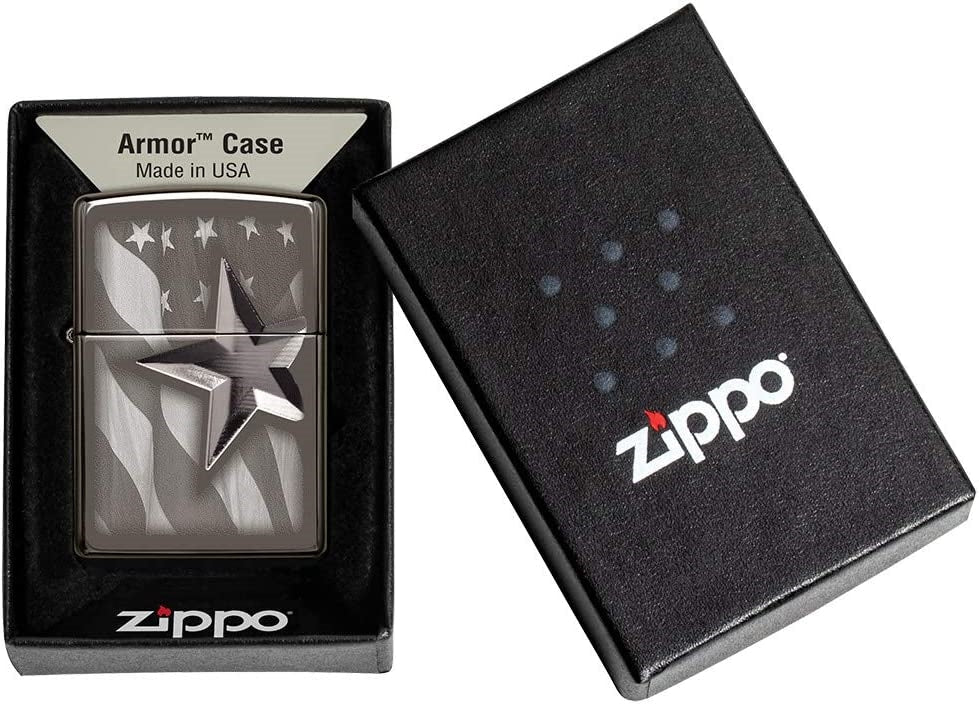 Zippo Retro Star Design Lighter -  49350