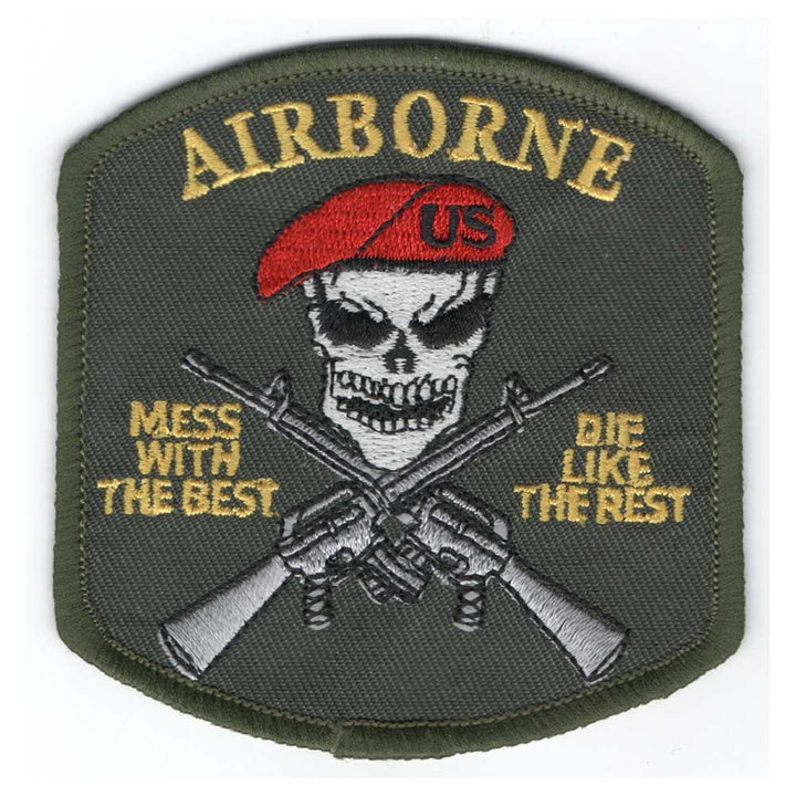 Army Airborne Mess With The Best Patch PM5322
