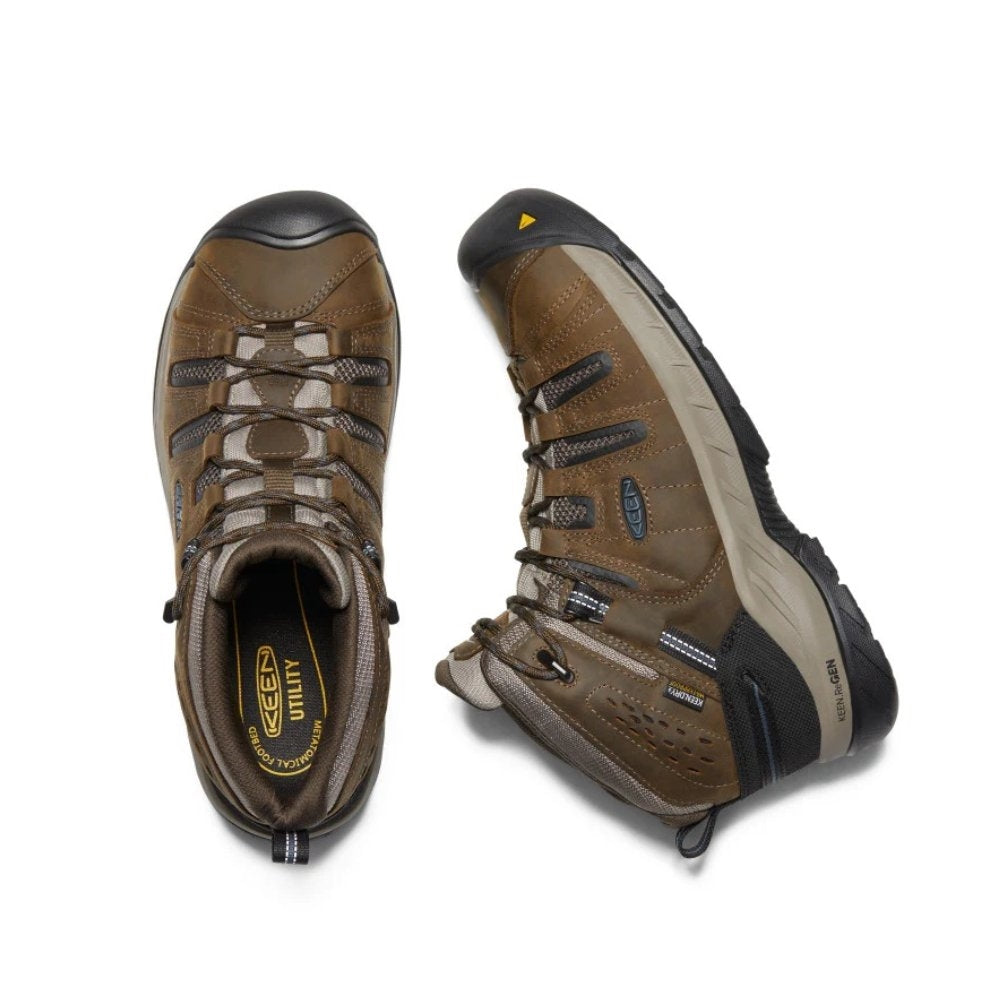 Keen Flint II MID Waterproof Steel Toe Hiker Work Boot 1023237