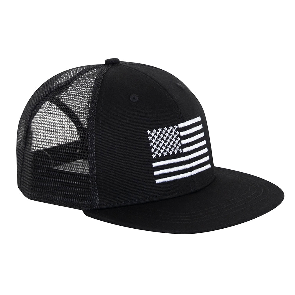 Rothco White US Flag Trucker Cap - 3698
