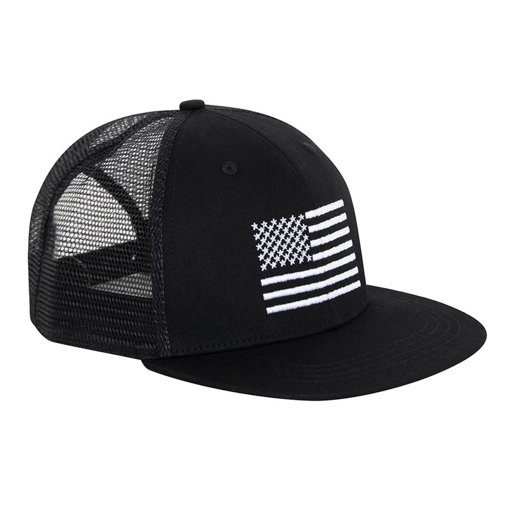 Rothco White US Flag Trucker Cap - 3698