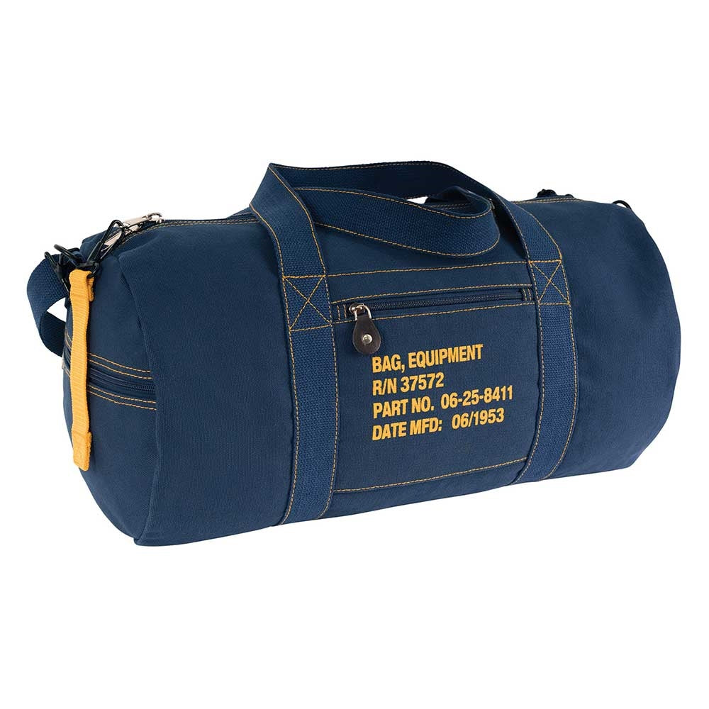 Rothco Navy Blue Canvas Equipment Bag 22337
