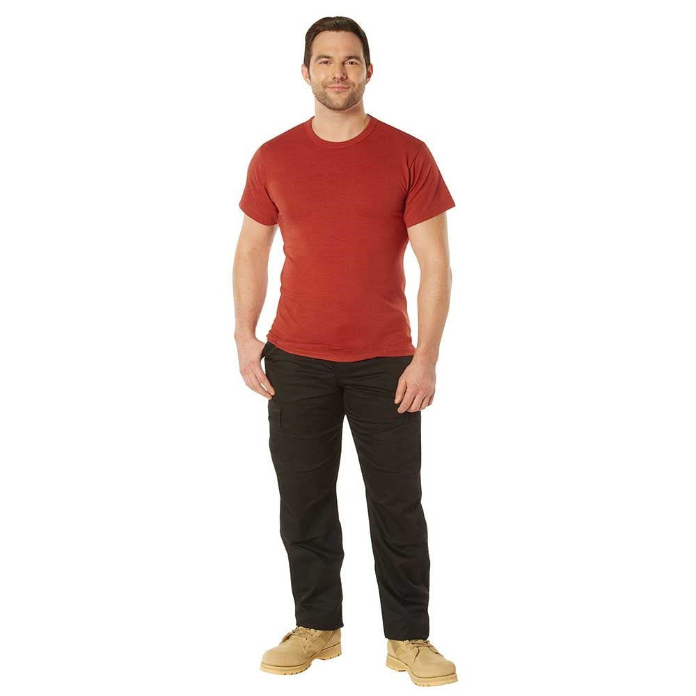 Rothco Solid Heather Red T-Shirt 66685