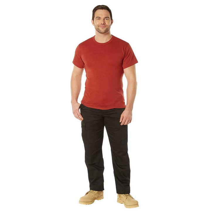 Rothco Solid Heather Red T-Shirt 66685
