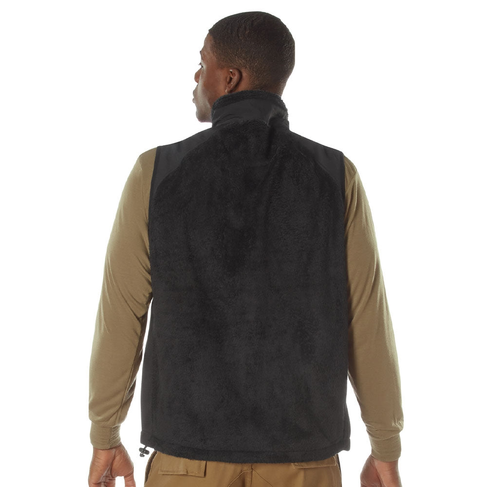 Rothco E.C.W.C.S. Black Fleece Vest 97380