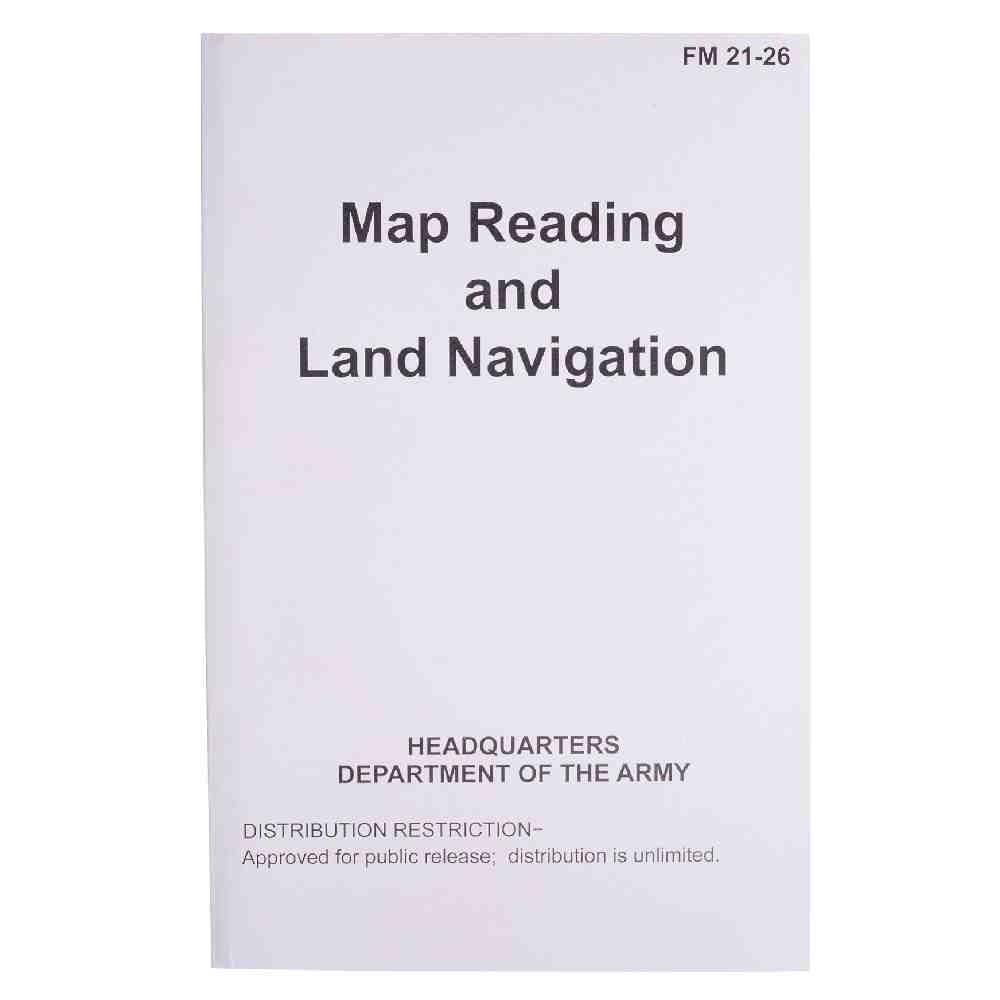 Map Reading And Navigation Manual 14001