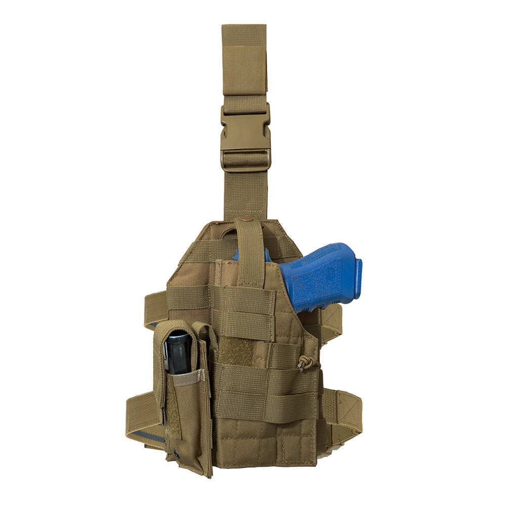 Rothco Coyote Brown MOLLE Drop Leg Panel - 2165