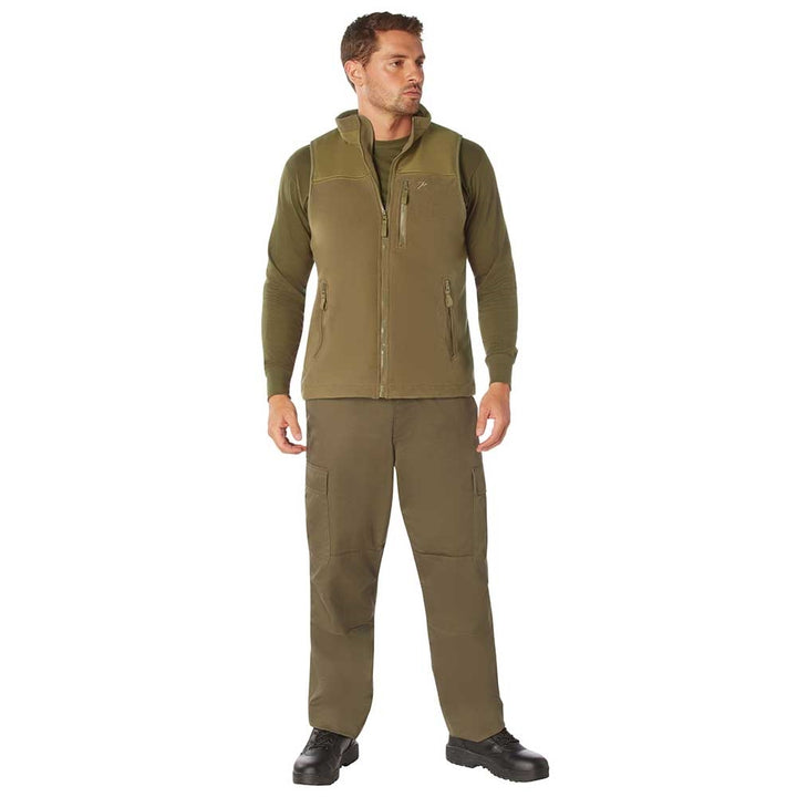 Rothco Spec Ops Coyote Brown Fleece Vest 96770
