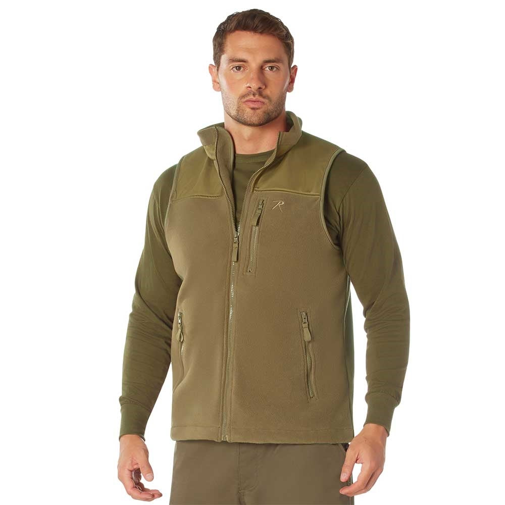 Rothco Spec Ops Coyote Brown Fleece Vest 96770