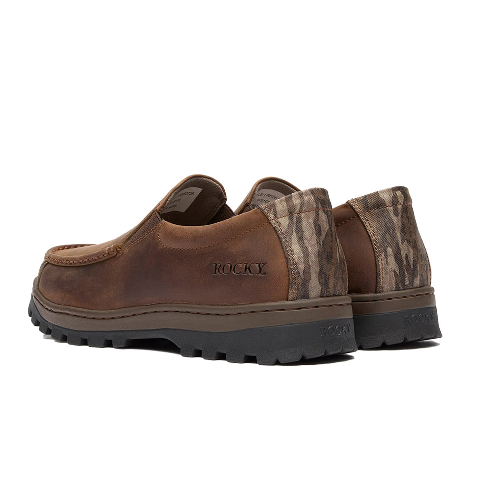 Rocky Outback Lte Soft Toe Slip On Slip Resistant Oxford Work Boot RKS0725