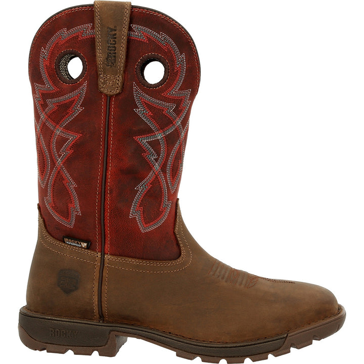 Rocky Legacy 32 Square Steel Toe Waterproof Pull On Work Boot RKW0341