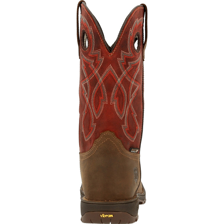 Rocky Legacy 32 Square Steel Toe Waterproof Pull On Work Boot RKW0341