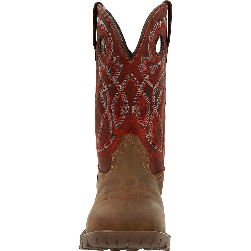 Rocky Legacy 32 Square Steel Toe Waterproof Pull On Work Boot RKW0341