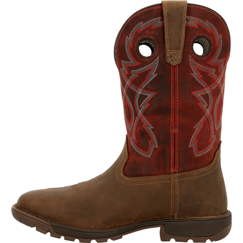 Rocky Legacy 32 Square Steel Toe Waterproof Pull On Work Boot RKW0341