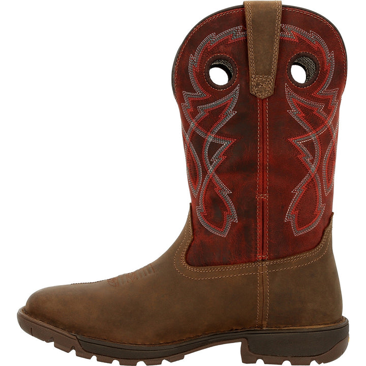 Rocky Legacy 32 Square Steel Toe Waterproof Pull On Work Boot RKW0341