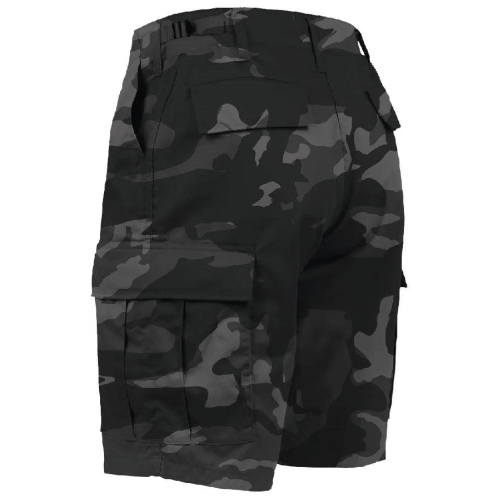 Rothco Black Camo BDU Shorts 1817