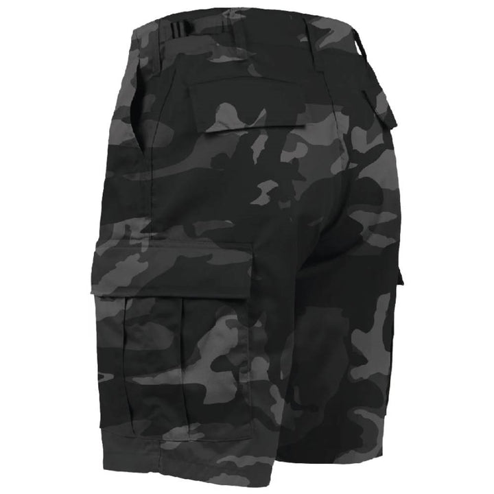 Rothco Black Camo BDU Shorts 1817