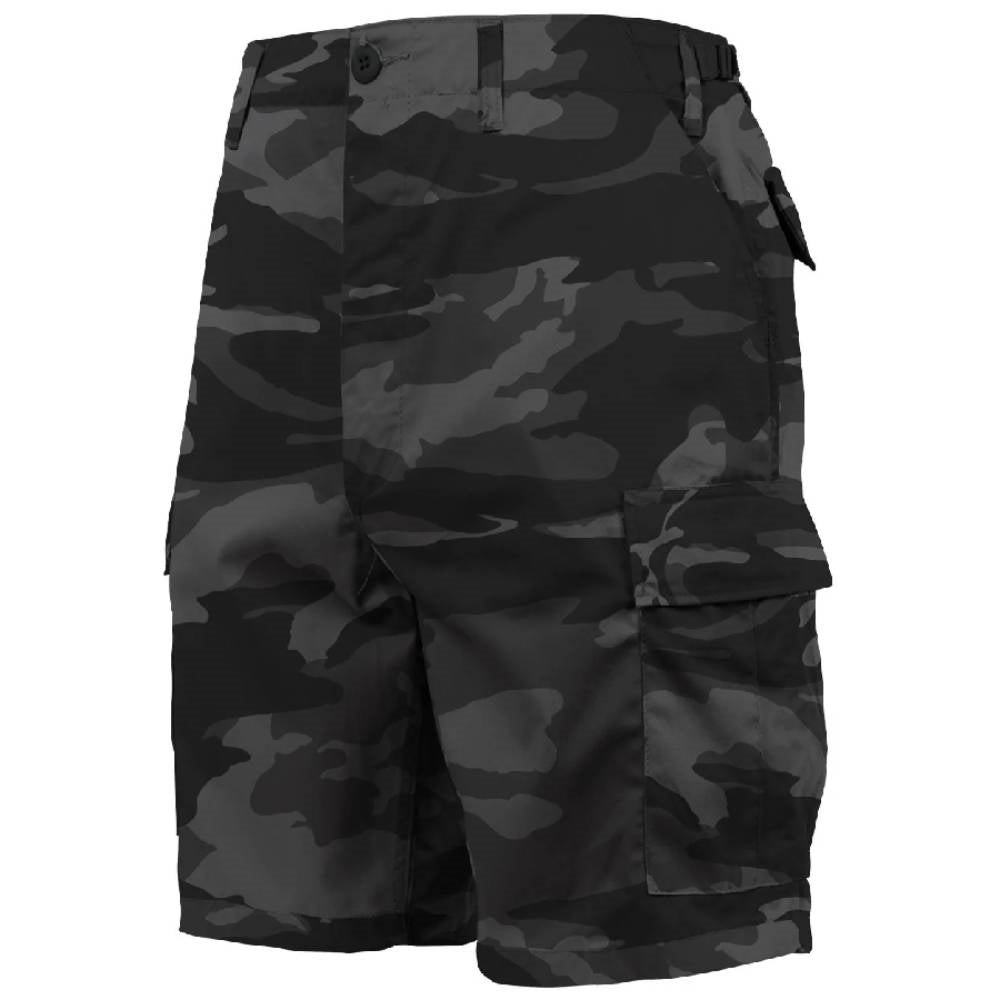 Rothco Black Camo BDU Shorts 1817