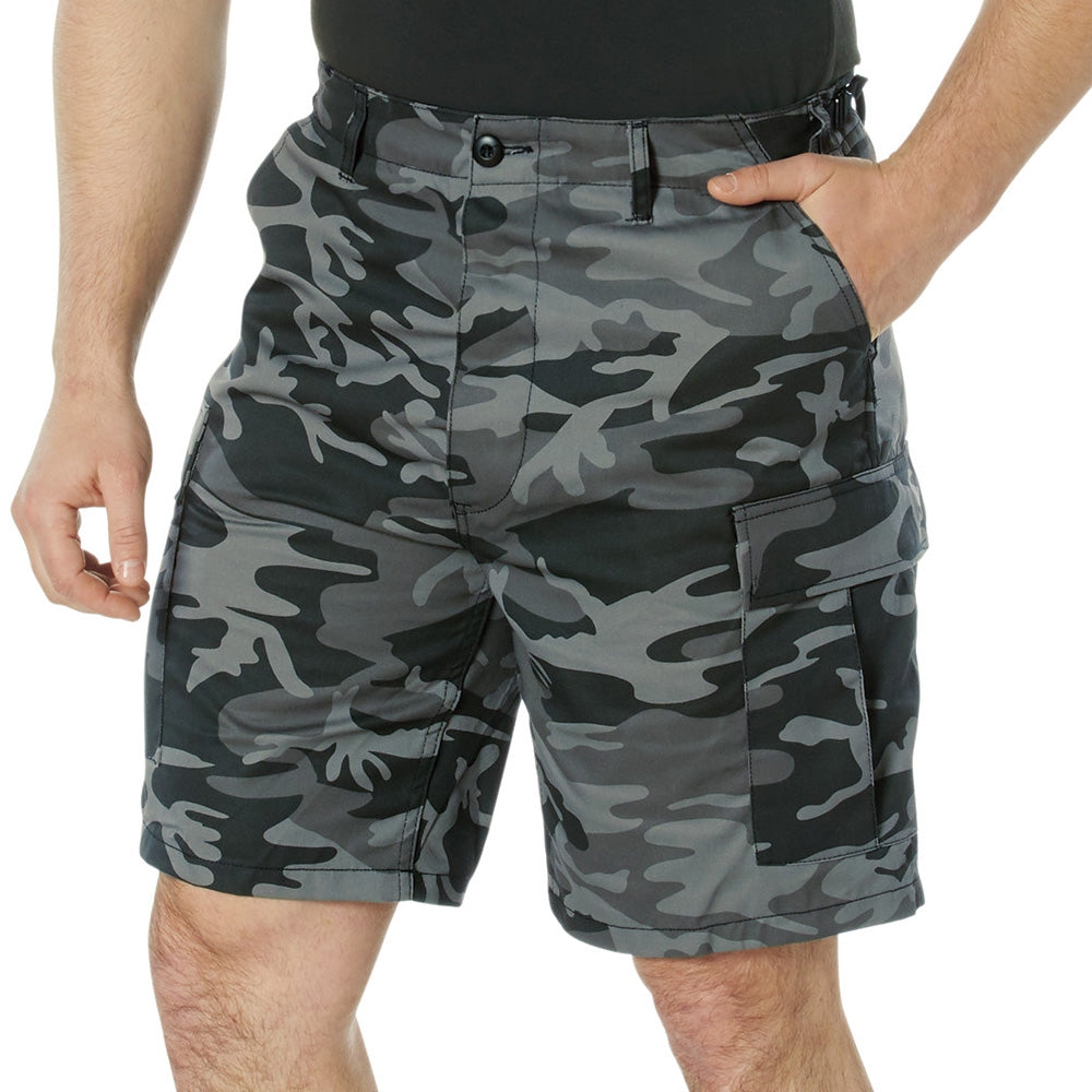 Rothco Black Camo BDU Shorts 1817