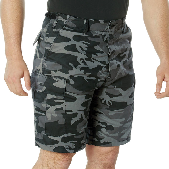Rothco Black Camo BDU Shorts 1817