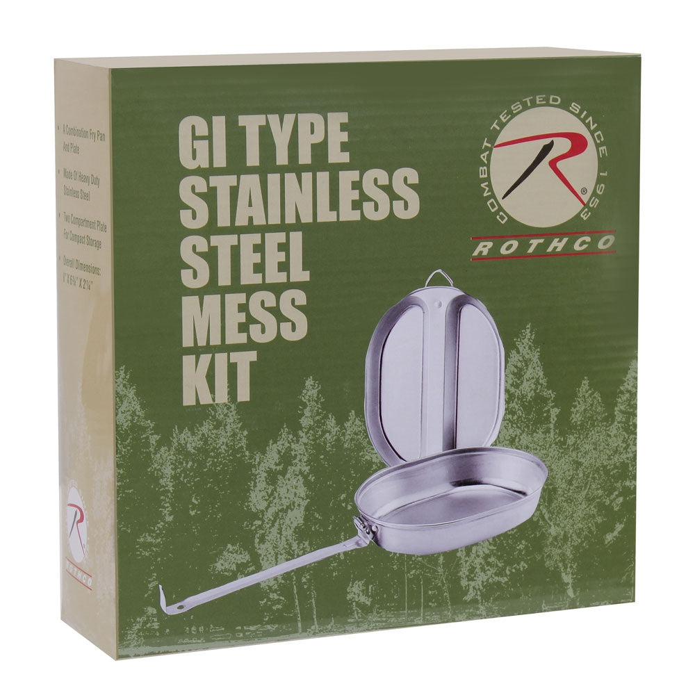 Rothco Stainless Steel Mess Kit - 130