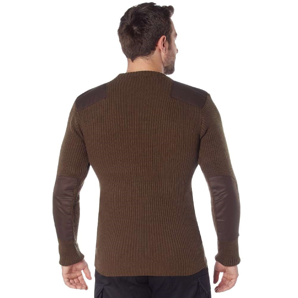 Rothco 5415 Brown Commando Sweater