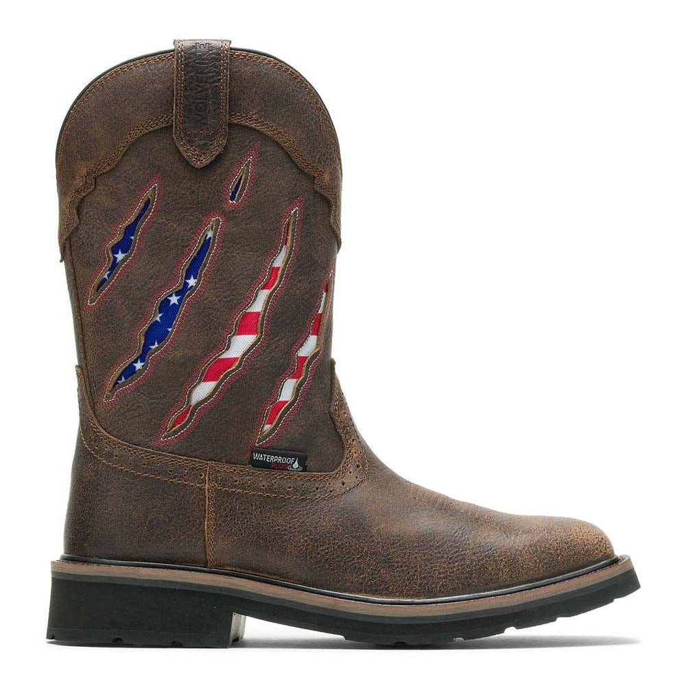 Wolverine Rancher Claw Waterproof Steel Safety Toe Wellington Pull On Work Boot W201218