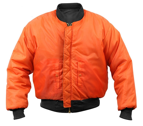 Rothco Black MA-1 Flight Jacket 7324
