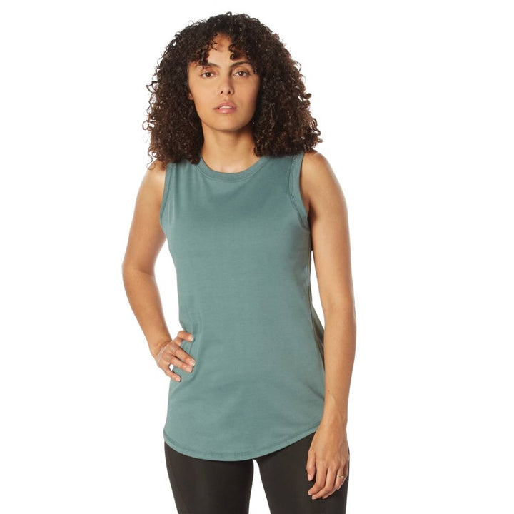 Rothco Women Vintage Teal Essential Tank Top 13232