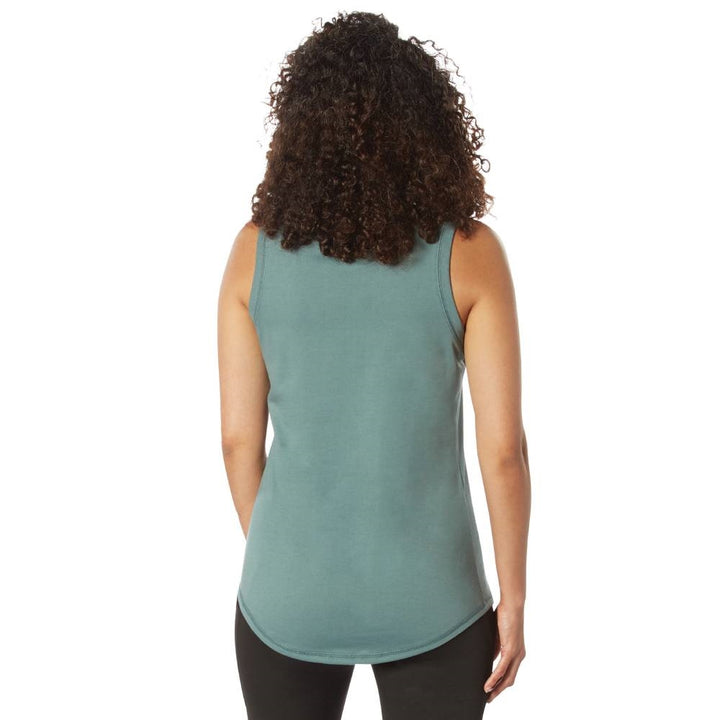 Rothco Women Vintage Teal Essential Tank Top 13232