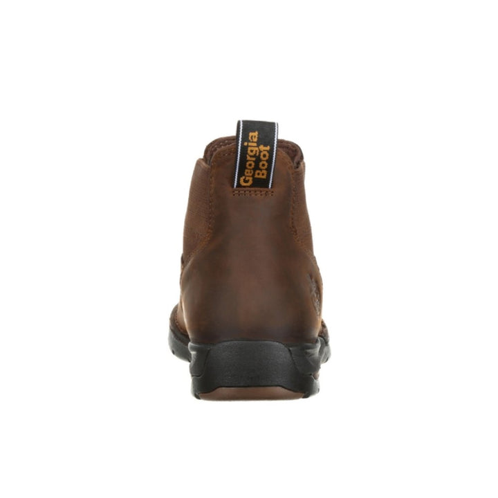 Georgia Athens Chelsea Waterproof Pull On Moc Toe Work Boot GB00156