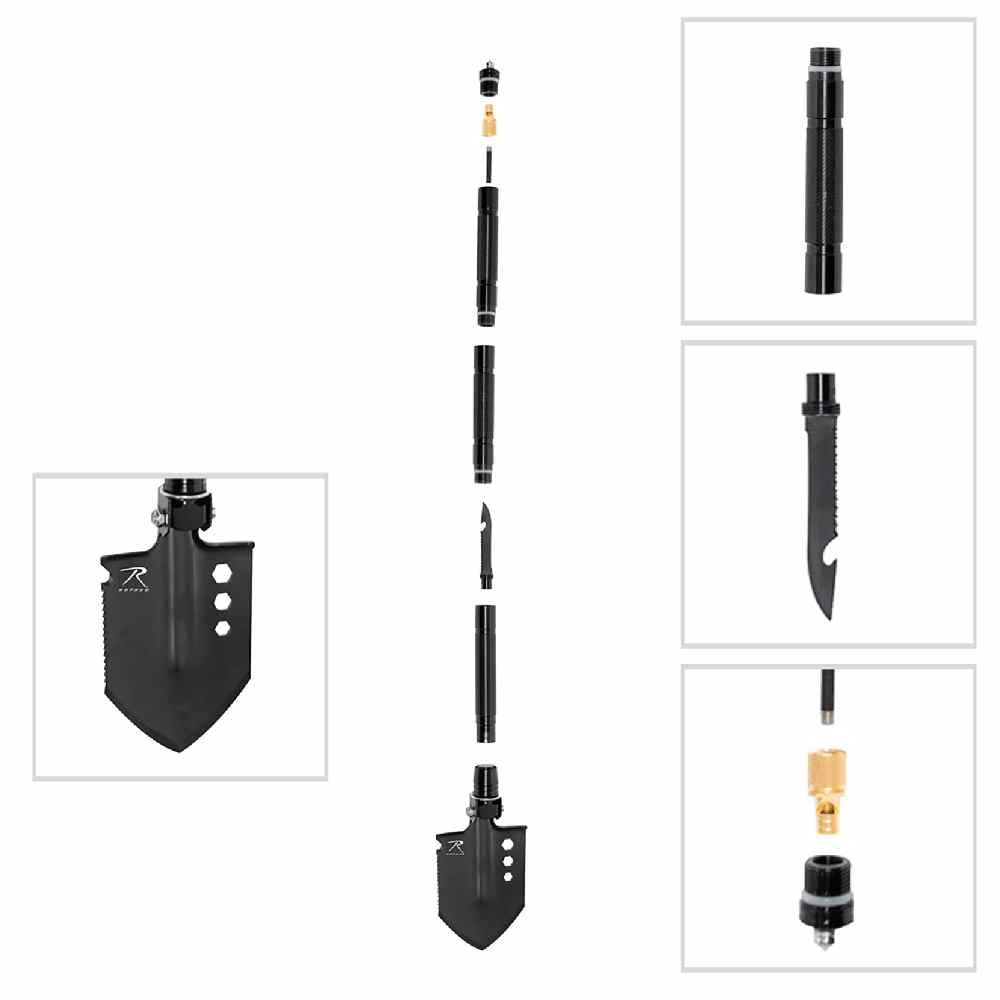 Rothco Steel Multi-Tool Survival Shovel 10156