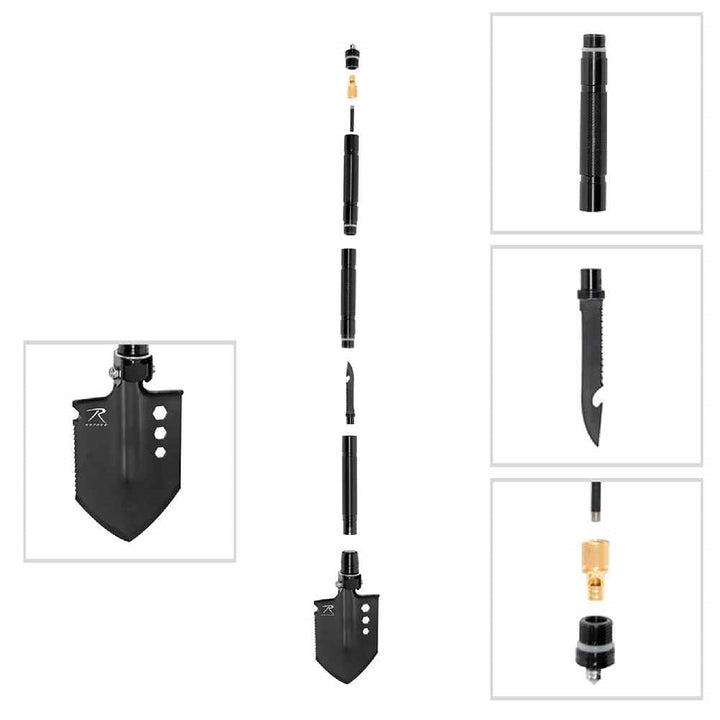 Rothco Steel Multi-Tool Survival Shovel 10156