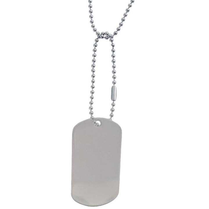 Rothco 8383 Matte Finish Dog Tag