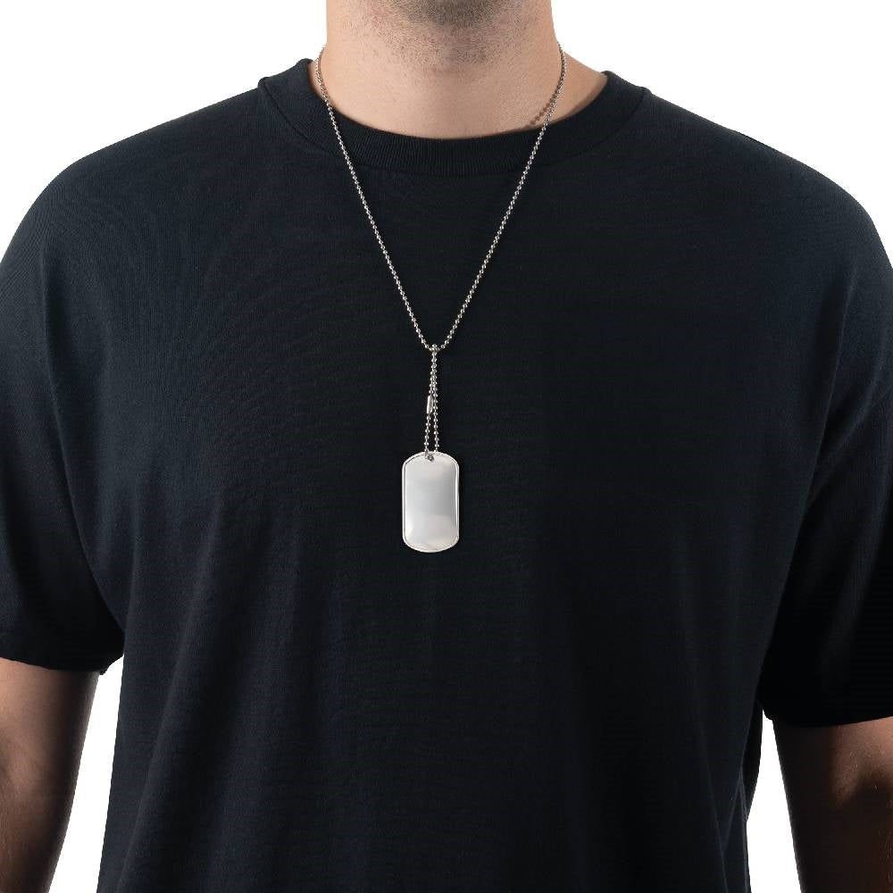 Rothco 8383 Matte Finish Dog Tag