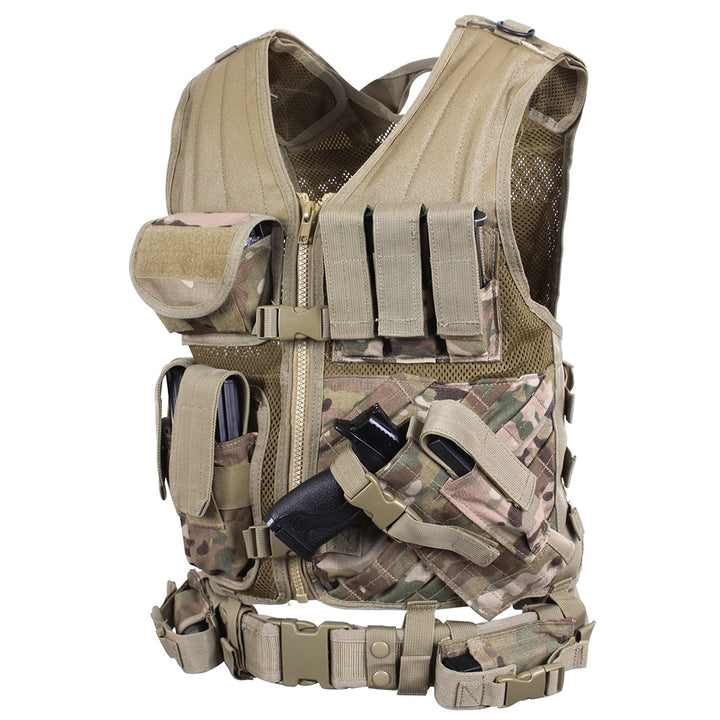 Rothco Oversized Multicam Tactical Cross Draw Vest 66384