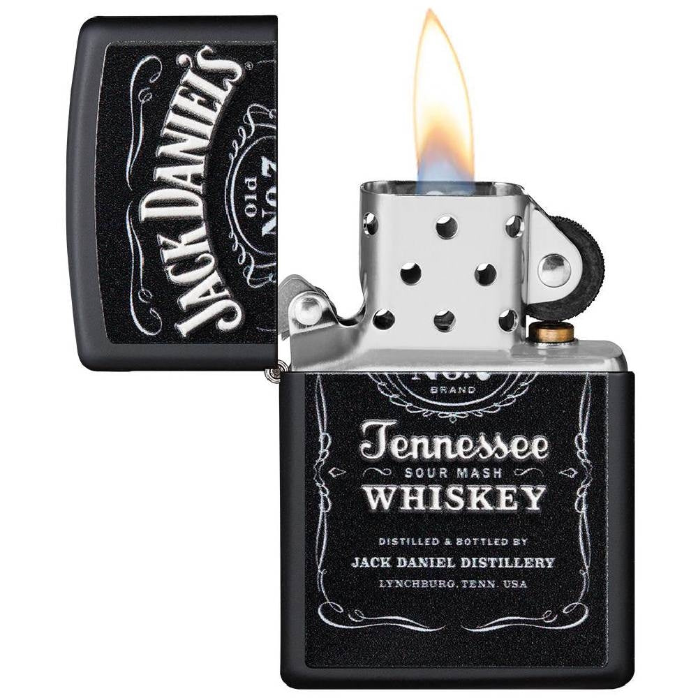 Zippo Jack Daniels Texture Print Label Design - 49281