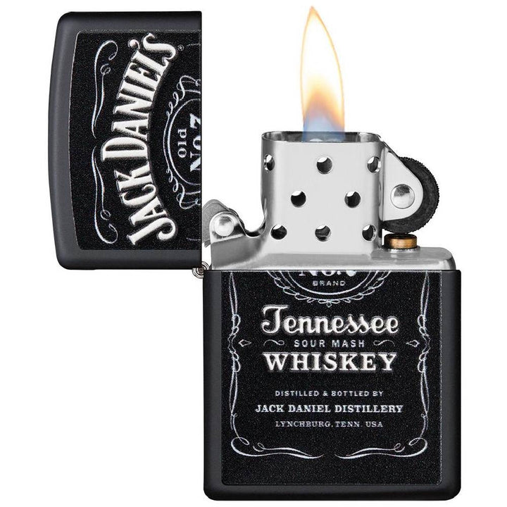 Zippo Jack Daniels Texture Print Label Design - 49281