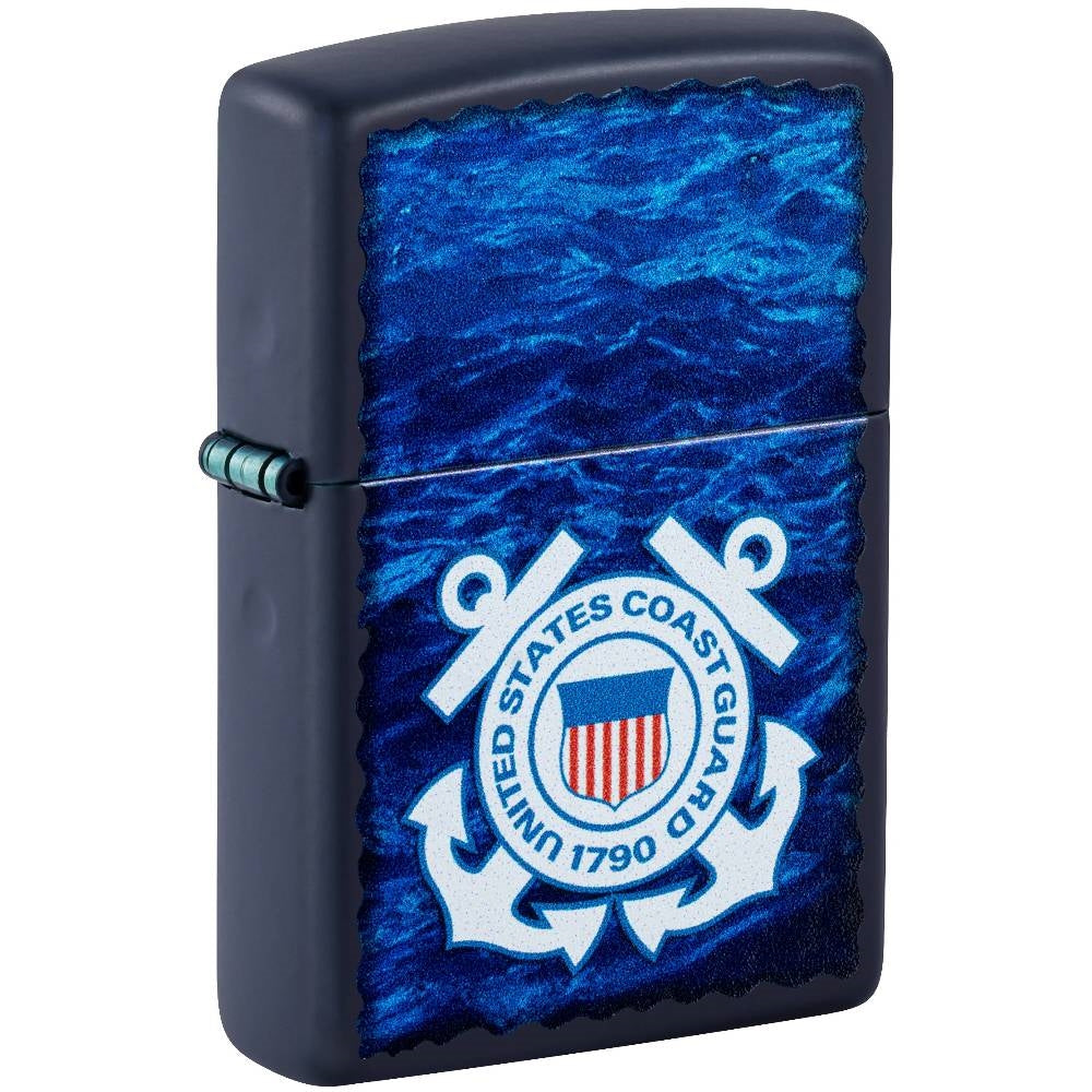 Zippo US Coast Guard Waves Design Lighter - 47093