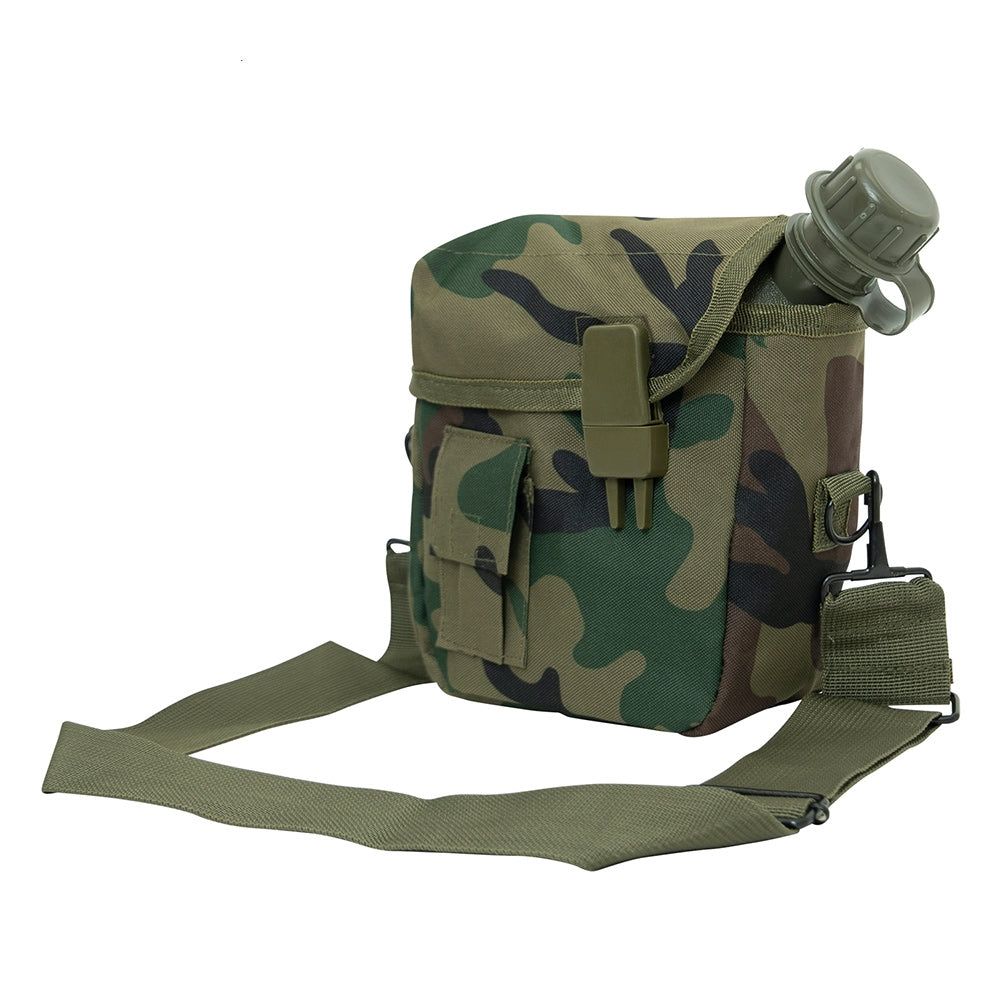 Rothco Woodland Camo Bladder Canteen Cover - 1262