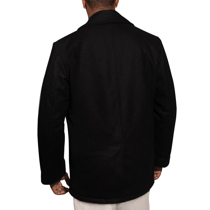 Rothco Deluxe Black Pea Coat - 71020