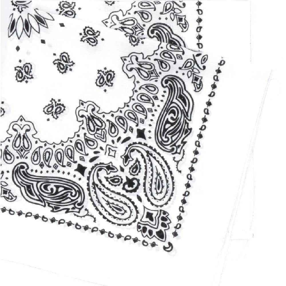 Rothco White Trainmen Bandana 4050