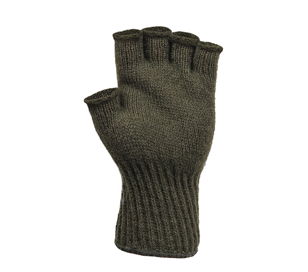 Rothco Olive Drab Fingerless Wool Gloves 8410