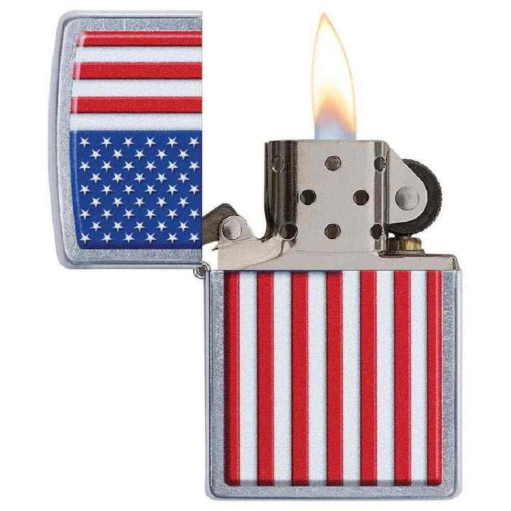 Zippo Patriotic Flag Lighter - 29722