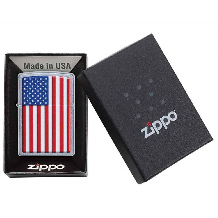 Zippo Patriotic Flag Lighter - 29722