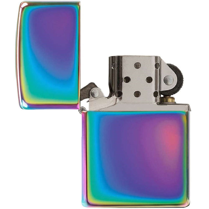 ZIPPO Lighter with Spectrum Rainbow Finish - 10445