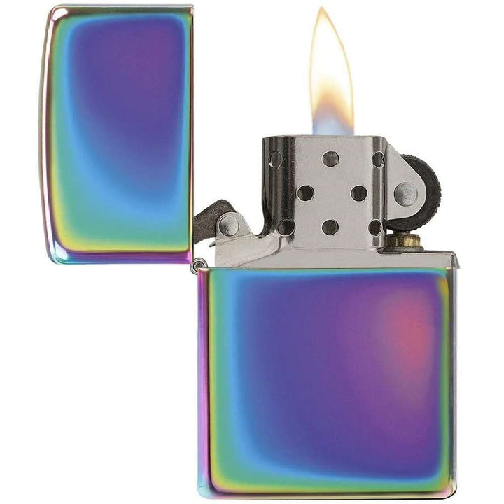 ZIPPO Lighter with Spectrum Rainbow Finish - 10445